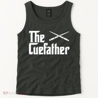 Funny Pool Billiards Player The Cue Father Gift Tank Top thumb 2