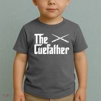 Funny Pool Billiards Player The Cue Father Gift Toddler T-Shirt thumb 2