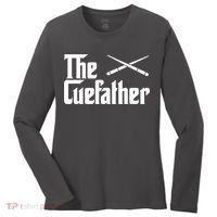 Funny Pool Billiards Player The Cue Father Gift Women's Long Sleeve Shirt thumb 0