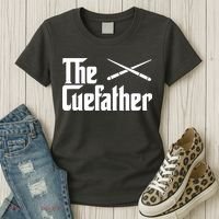 Funny Pool Billiards Player The Cue Father Gift Women's T-Shirt thumb 3