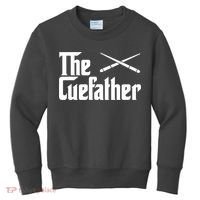 Funny Pool Billiards Player The Cue Father Gift Kids Sweatshirt thumb 0