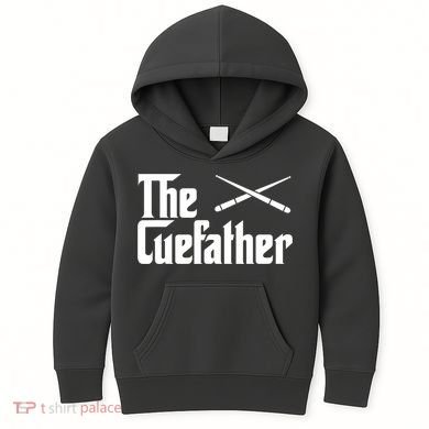 Funny Pool Billiards Player The Cue Father Gift Kids Hoodie