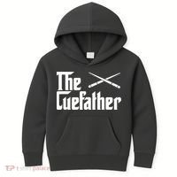 Funny Pool Billiards Player The Cue Father Gift Kids Hoodie thumb 0