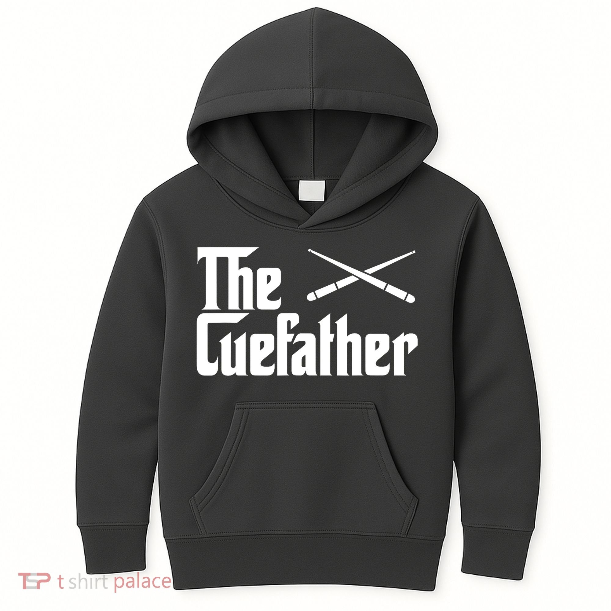 Funny Pool Billiards Player The Cue Father Gift Kids Hoodie