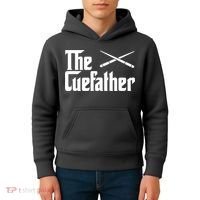 Funny Pool Billiards Player The Cue Father Gift Kids Hoodie thumb 4