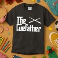 Funny Pool Billiards Player The Cue Father Gift Kids T-Shirt thumb 3