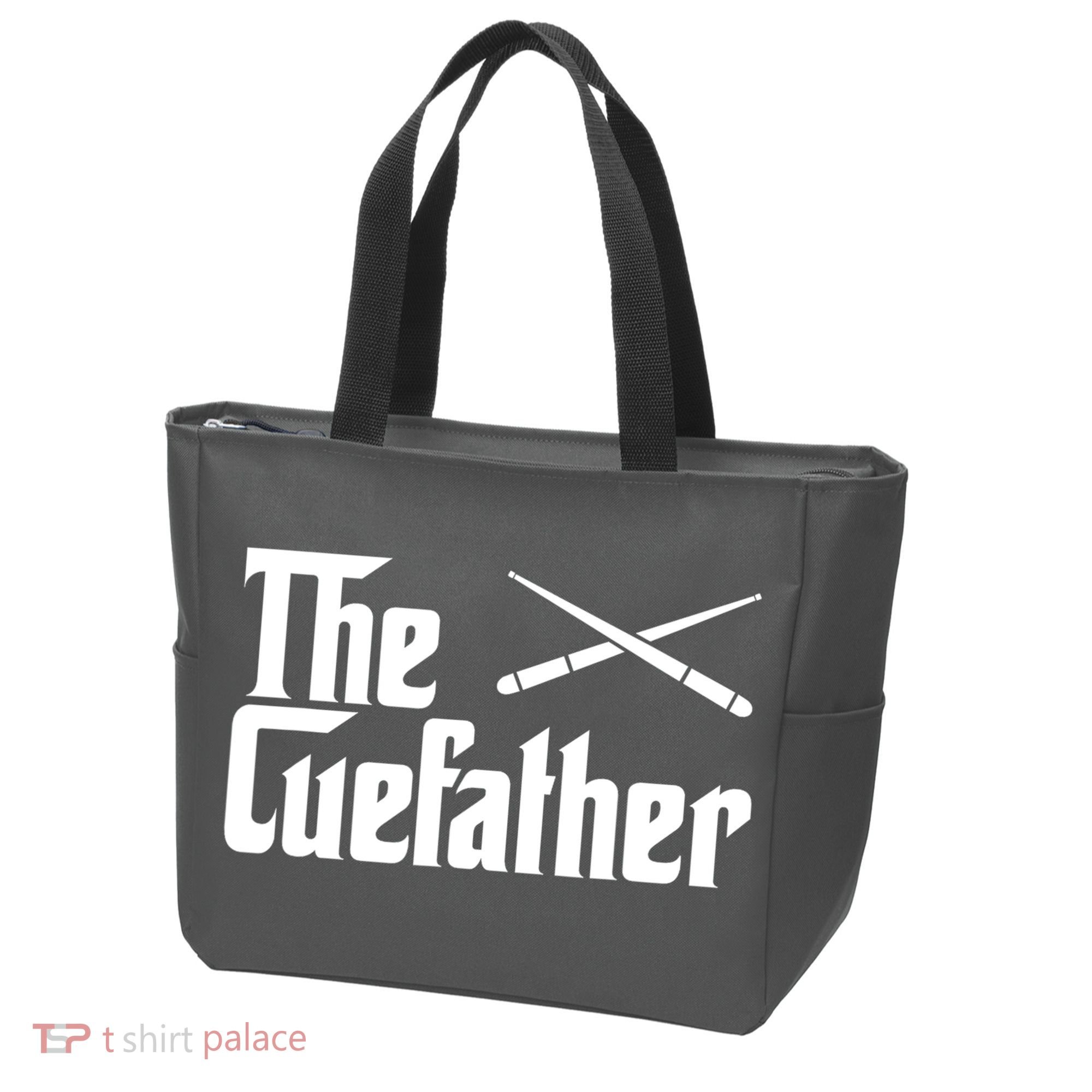 Funny Pool Billiards Player The Cue Father Gift Tote Bag