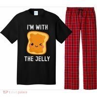 Funny Peanut Butter & Jelly Matching His & Hers Couples Pajama Set thumb 0