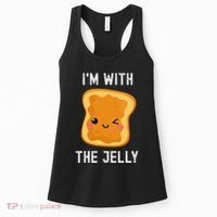 Funny Peanut Butter & Jelly Matching His & Hers Couples Women's Tank Top thumb 0