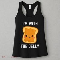 Funny Peanut Butter & Jelly Matching His & Hers Couples Women's Tank Top thumb 3