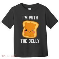 Funny Peanut Butter & Jelly Matching His & Hers Couples Toddler T-Shirt thumb 0