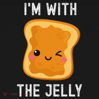 Funny Peanut Butter & Jelly Matching His & Hers Couples Women's Long Sleeve Shirt thumb 2