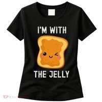 Funny Peanut Butter & Jelly Matching His & Hers Couples Women's T-Shirt thumb 0