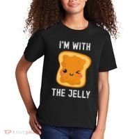 Funny Peanut Butter & Jelly Matching His & Hers Couples Kids T-Shirt thumb 2