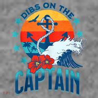 Funny Pontoon Boat Captain Dibs On The Captain Toddler Hoodie thumb 2
