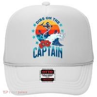 Funny Pontoon Boat Captain Dibs On The Captain Hat thumb 0