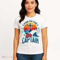 Funny Pontoon Boat Captain Dibs On The Captain Women's T-Shirt thumb 4