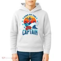 Funny Pontoon Boat Captain Dibs On The Captain Kids Hoodie thumb 4