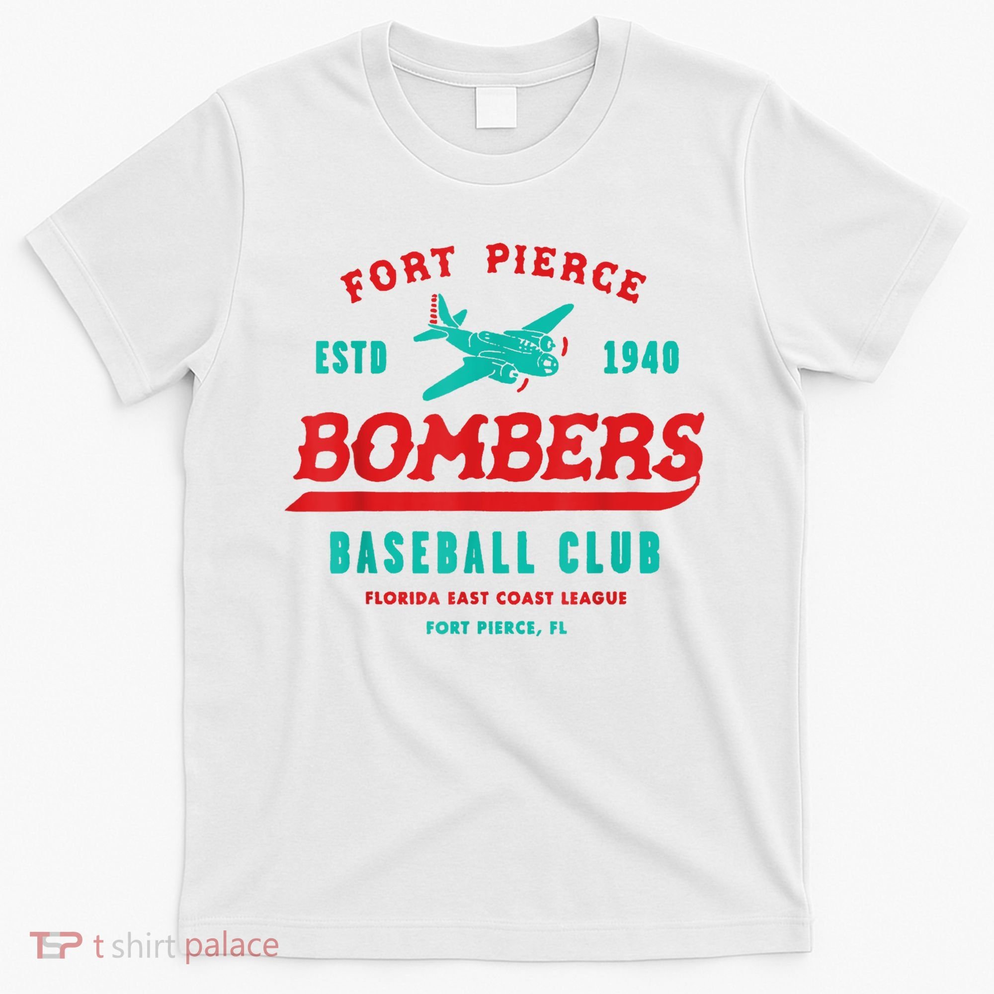 Fort Pierce Bombers Baseball Club Vintage T-Shirt
