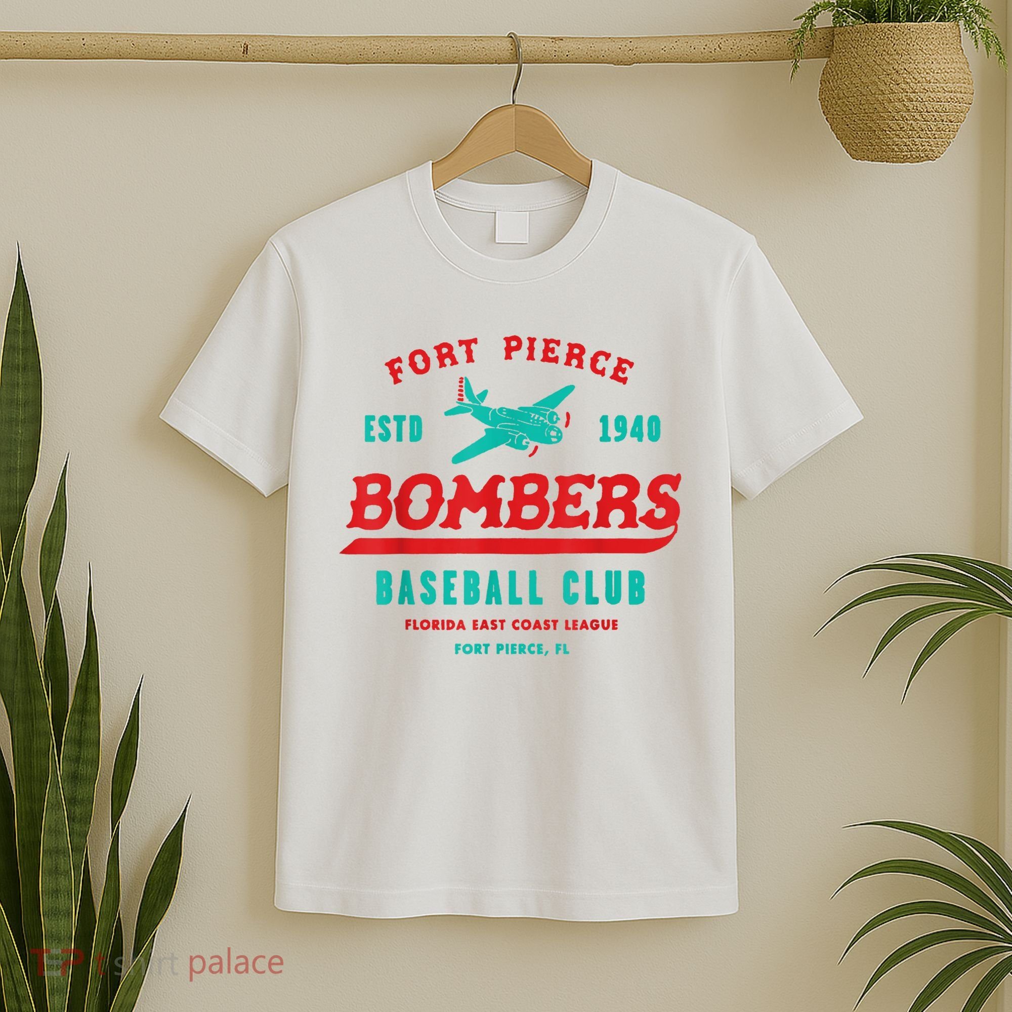 Fort Pierce Bombers Baseball Club Vintage T-Shirt