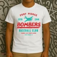 Fort Pierce Bombers Baseball Club Vintage T-Shirt thumb 3