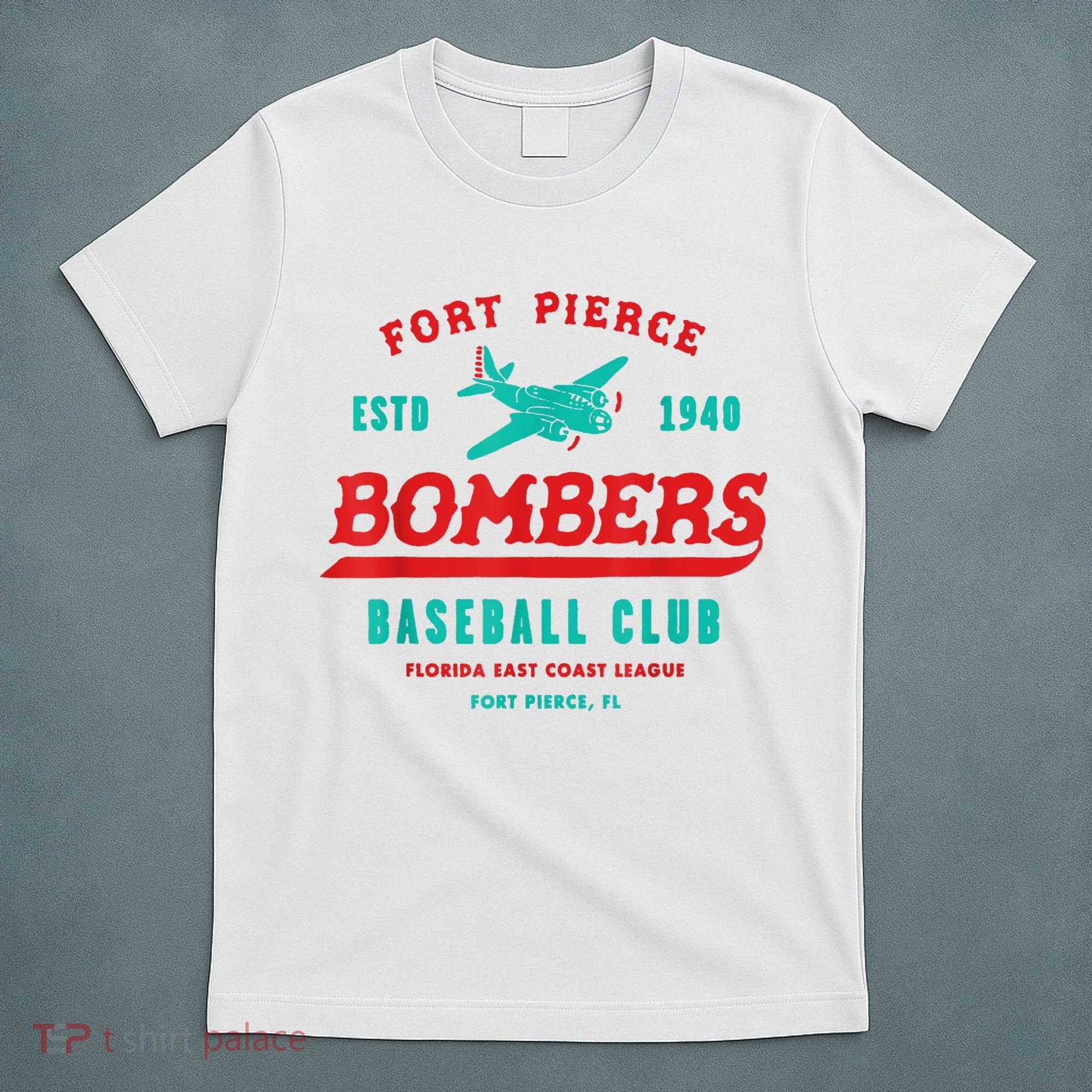Fort Pierce Bombers Baseball Club Vintage T-Shirt