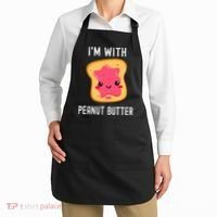 Funny Peanut Butter Jelly Matching Couples His & Hers Apron thumb 2