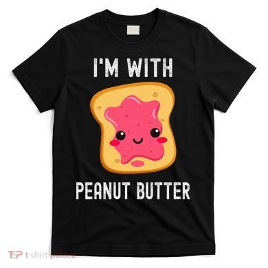 Funny Peanut Butter Jelly Matching Couples His & Hers T-Shirt