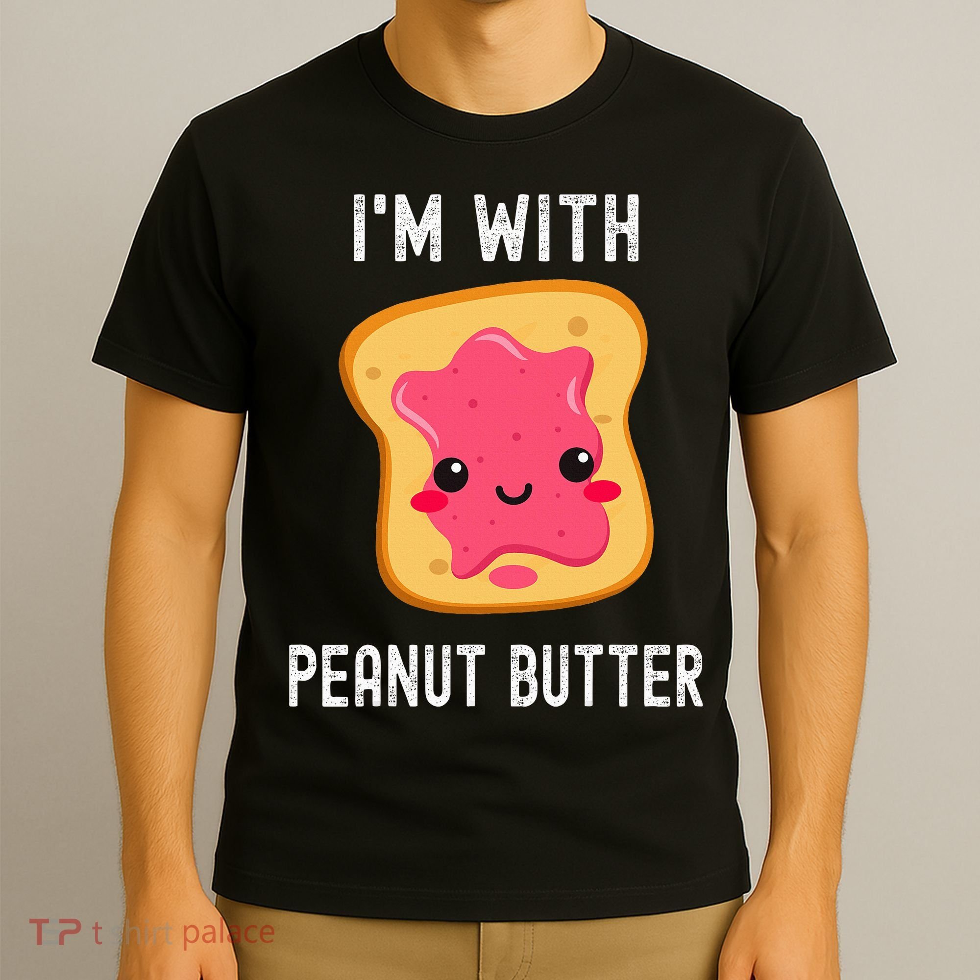 Funny Peanut Butter Jelly Matching Couples His & Hers T-Shirt