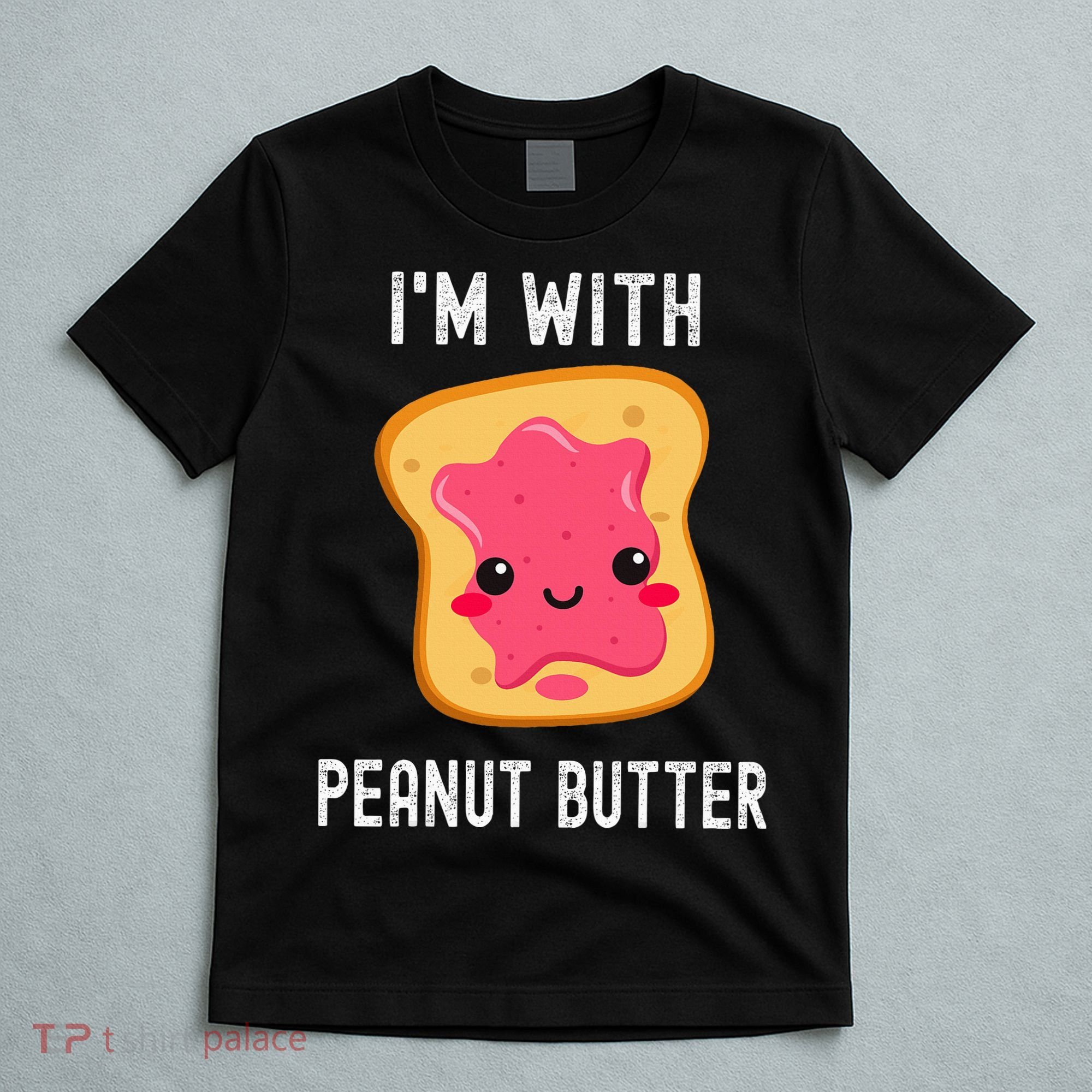 Funny Peanut Butter Jelly Matching Couples His & Hers T-Shirt