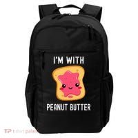 Funny Peanut Butter Jelly Matching Couples His & Hers Backpack thumb 0