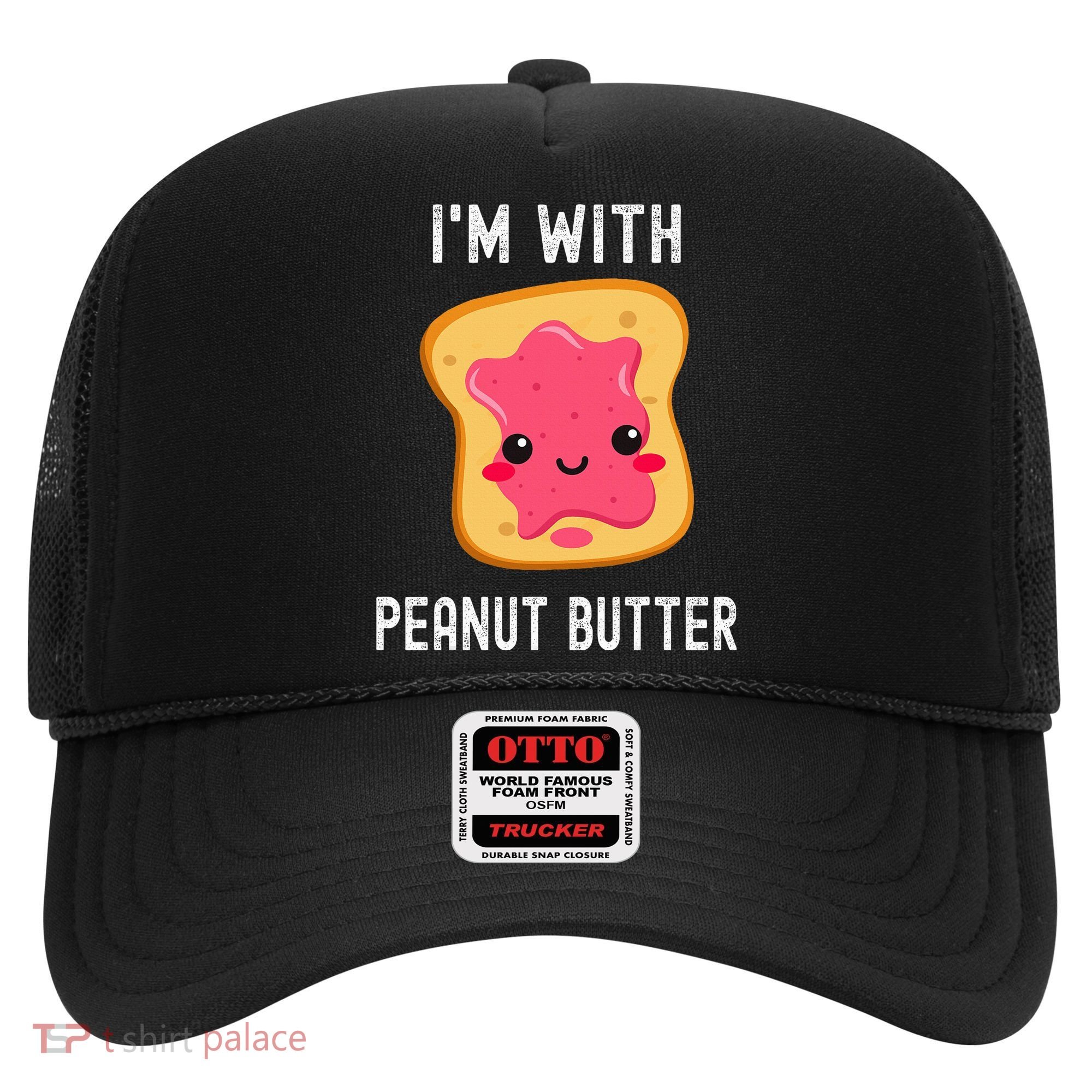Funny Peanut Butter Jelly Matching Couples His & Hers Hat