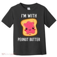 Funny Peanut Butter Jelly Matching Couples His & Hers Toddler T-Shirt thumb 0