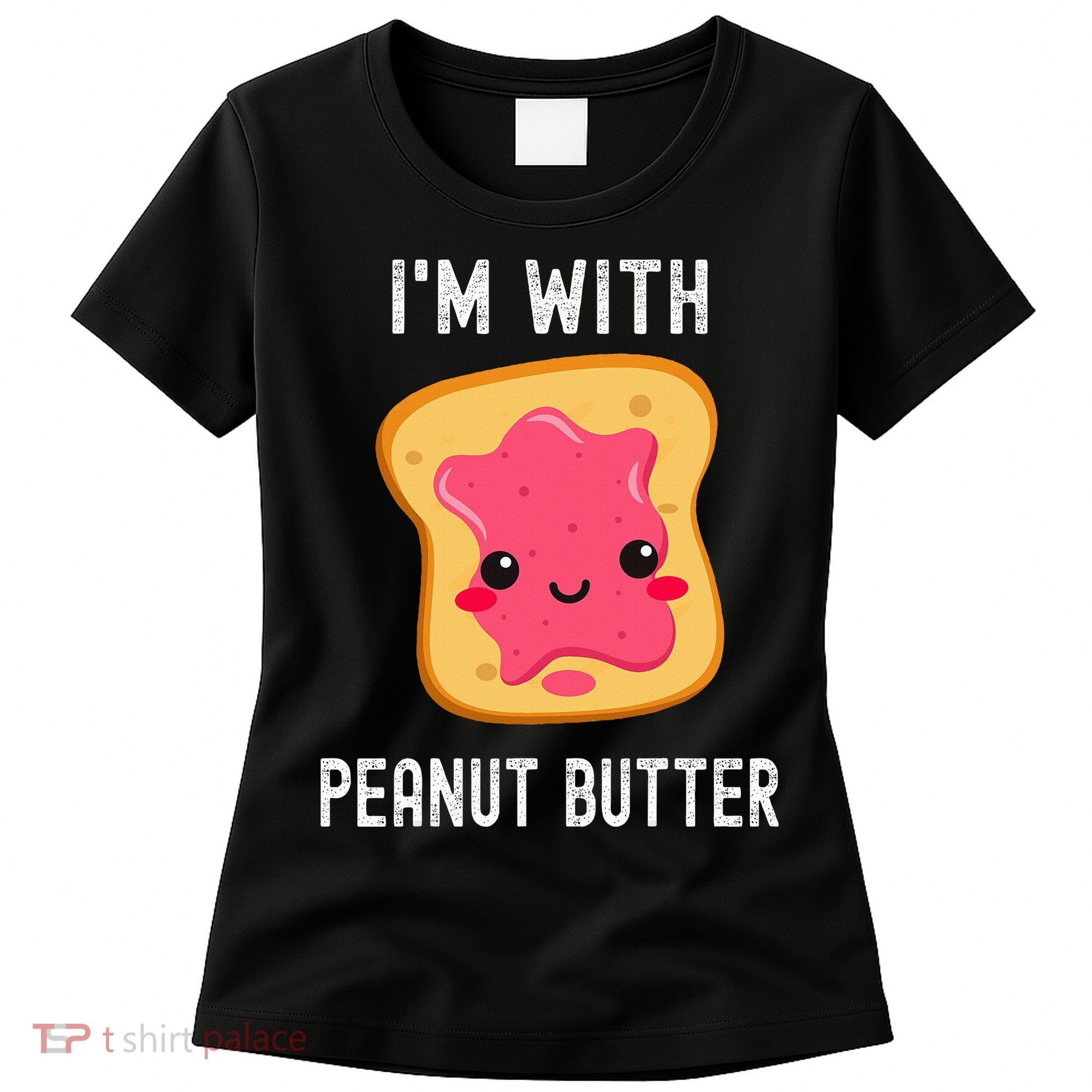 Funny Peanut Butter Jelly Matching Couples His & Hers Women's T-Shirt