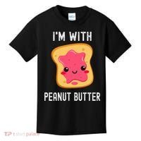 Funny Peanut Butter Jelly Matching Couples His & Hers Kids T-Shirt thumb 0