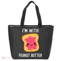 Funny Peanut Butter Jelly Matching Couples His & Hers Tote Bag thumb 0