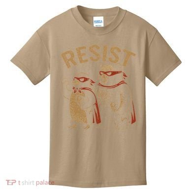 Funny Penguin Bear Resist Penguins Protest Against Tariffs Kids T-Shirt