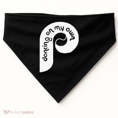 Funny Philadelphia Baseball I Keep Dancing On My USA-Made Doggie Bandana