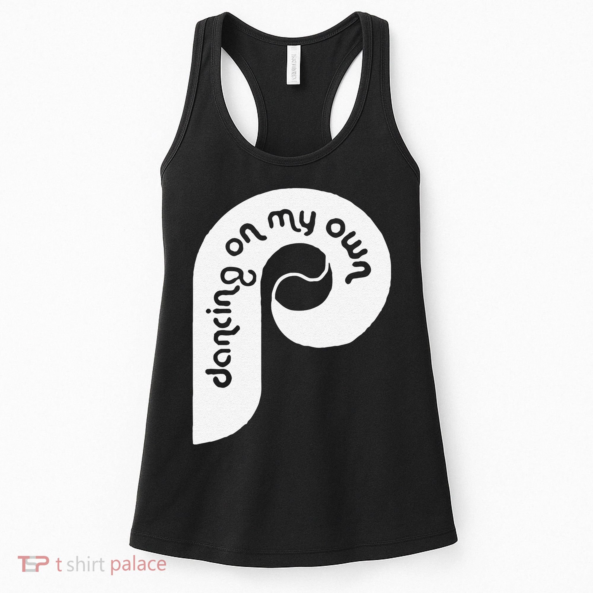 Funny Philadelphia Baseball I Keep Dancing On My Women's Tank Top
