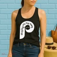 Funny Philadelphia Baseball I Keep Dancing On My Women's Tank Top thumb 2