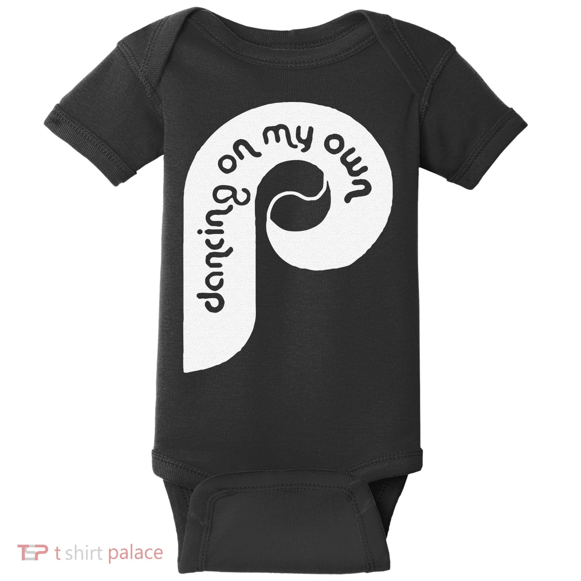 Funny Philadelphia Baseball I Keep Dancing On My Baby Bodysuit