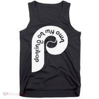 Funny Philadelphia Baseball I Keep Dancing On My Tank Top thumb 0