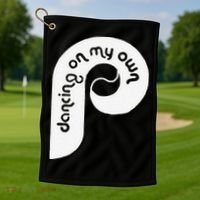 Funny Philadelphia Baseball I Keep Dancing On My Golf Towel thumb 1