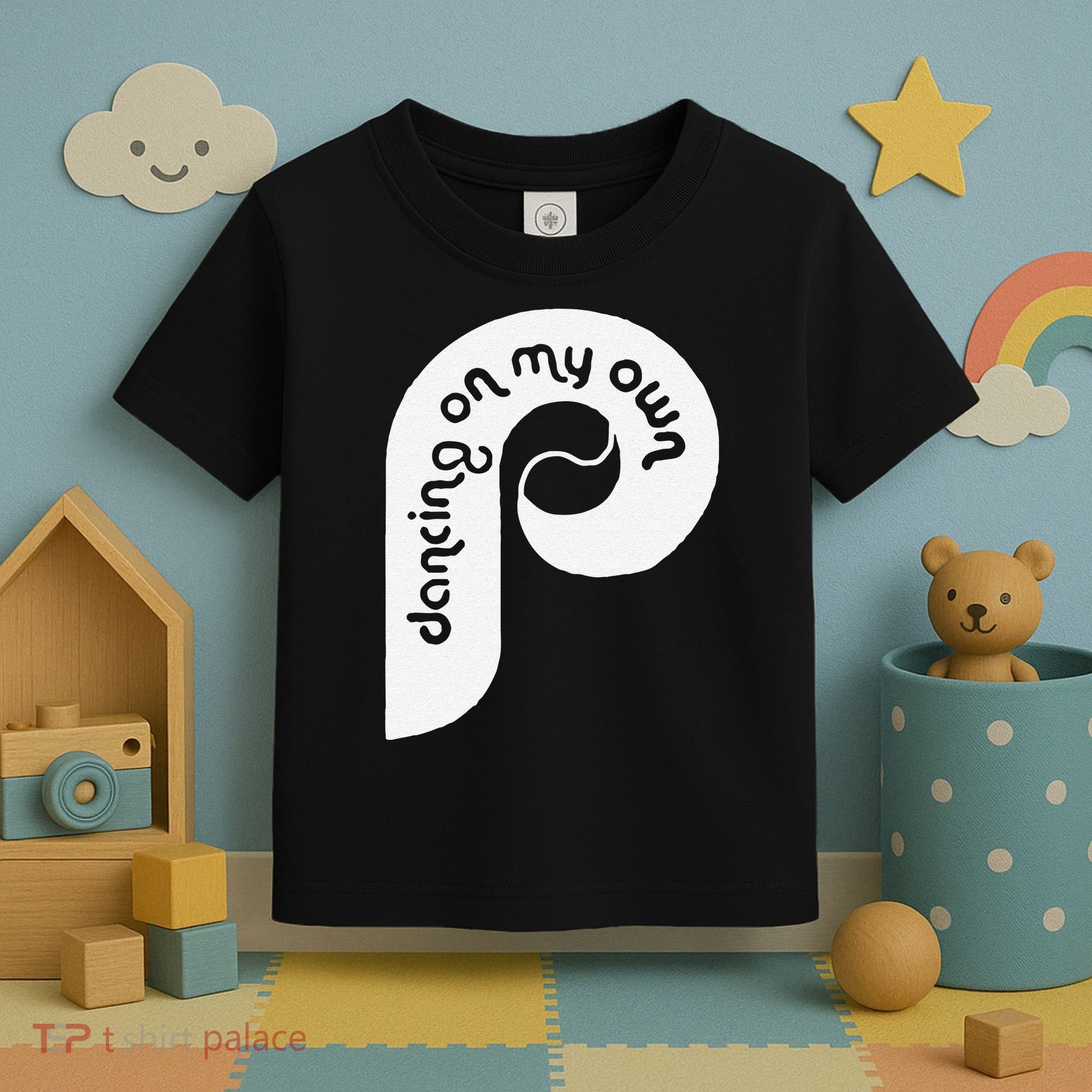 Funny Philadelphia Baseball I Keep Dancing On My Toddler T-Shirt