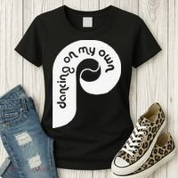 Funny Philadelphia Baseball I Keep Dancing On My Women's T-Shirt thumb 3
