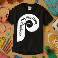 Funny Philadelphia Baseball I Keep Dancing On My Kids T-Shirt thumb 3
