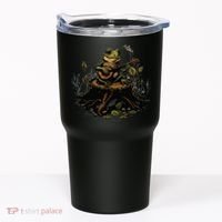 Frog Playing Banjo On Log Gift Tumbler thumb 0
