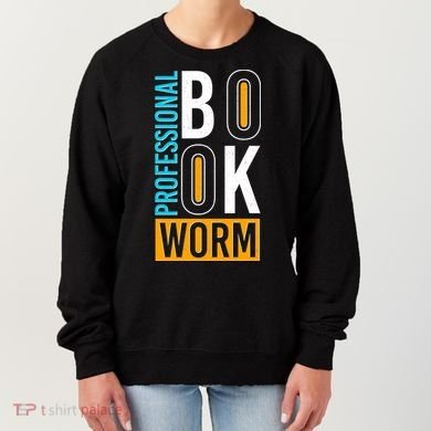Funny Professional Book Worm Women's Sweatshirt