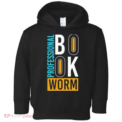 Funny Professional Book Worm Toddler Hoodie