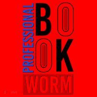 Funny Professional Book Worm Santa Hat thumb 1